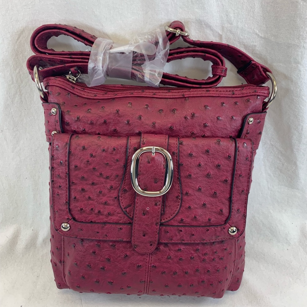 Emilie M Purple Shoulder Bag